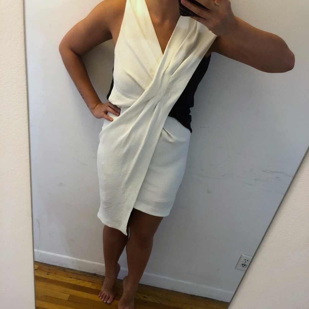 Helmut Lang - Sugar Asymmetric White Black